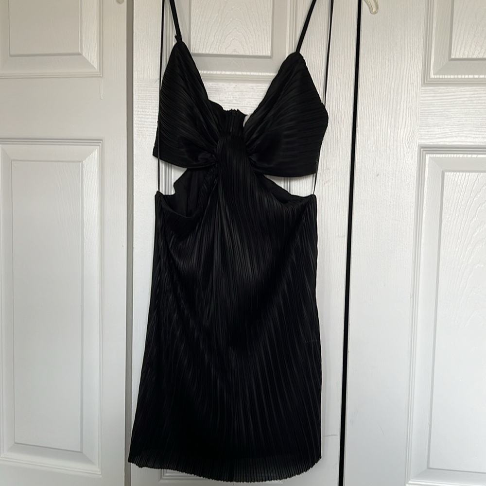 Little black cut out dress